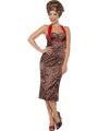 Jaren 50 Rockabilly jurk met kersenprint