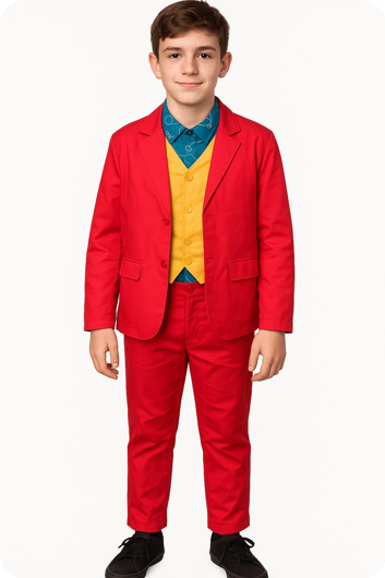 Joker costume for boys