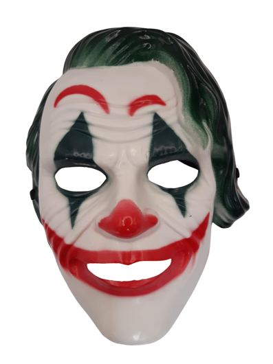 Joker halloween masker plastic
