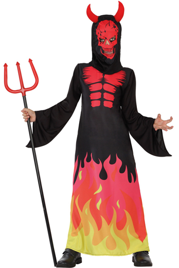 Jongens Duivel Demon Outfit
