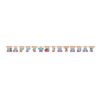 Joyeux anniversaire lettre Garland Paw Patrol