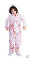 jumpsuit met bloed