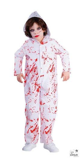 jumpsuit met bloed