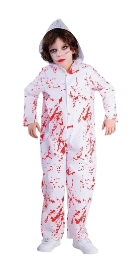 jumpsuit with blood