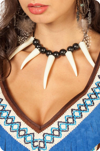 Jungle voodoo necklace