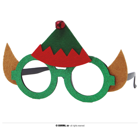 kerst bril elfje