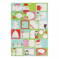 Kerst cadeau stickers