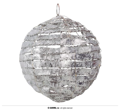 kerst decoratie bol 25 cm met licht