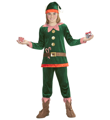 Kerst elf kostuum voor kinderen