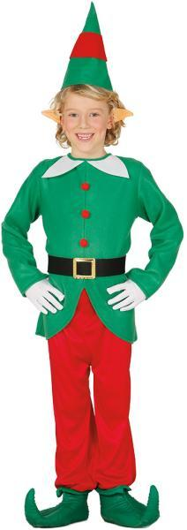 kerst elf kostuum voor kinderen