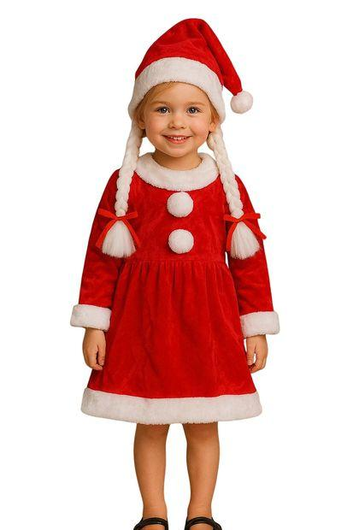 Kerst kostuum kind meisje