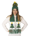 kerst muts en sjaal kerstboom