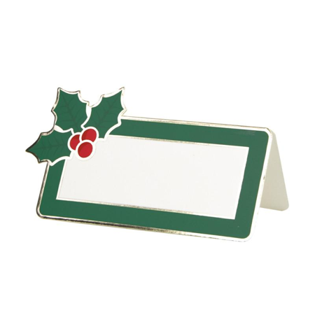 kerst naamkaartjes 8 stuks