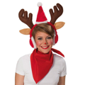 Kerst oorwarmers met gewei