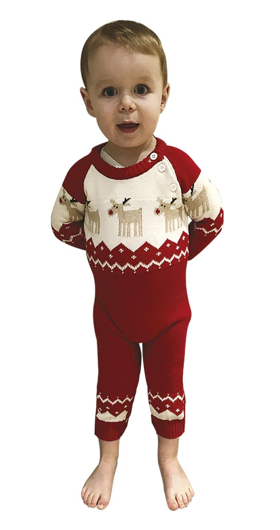Kerst pakje met broek baby