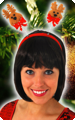 Kerst rendier diadeem