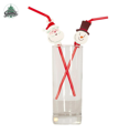Kerst rietjes 20 stuks