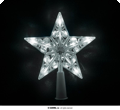 kerst topper met wit licht