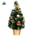 kerstboom goud 30 cm