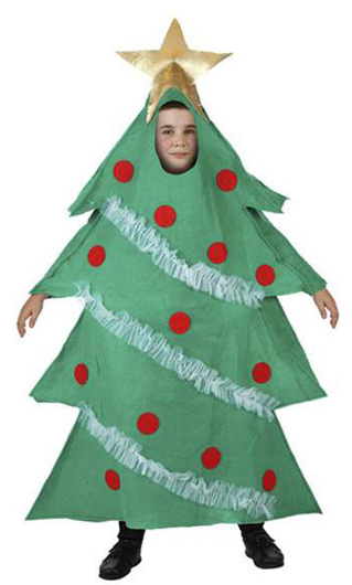 Kerstboom kostuum kind 