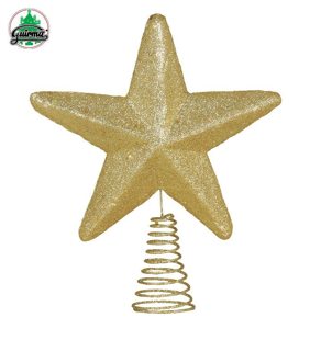 kerstboom topper gouden ster
