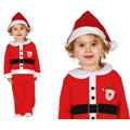 Kerstman kostuum baby