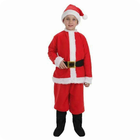 Kerstman kostuum voor kids