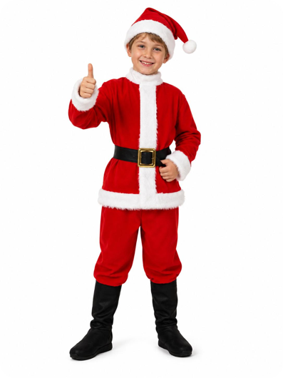 Kerstman kostuum voor kids