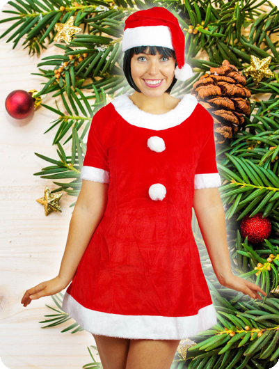 Kerstvrouwtje / Kerstkleedje