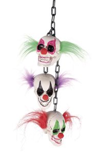 ketting met clownhoofden