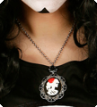 Ketting met schedel
