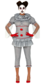 Killer clown dames kostuum