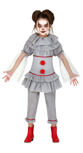 Killer Clown Girls Halloween Costume