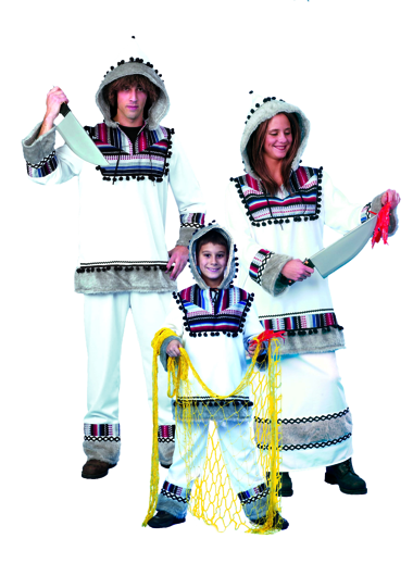 Kinder eskimo verkleed kostuum