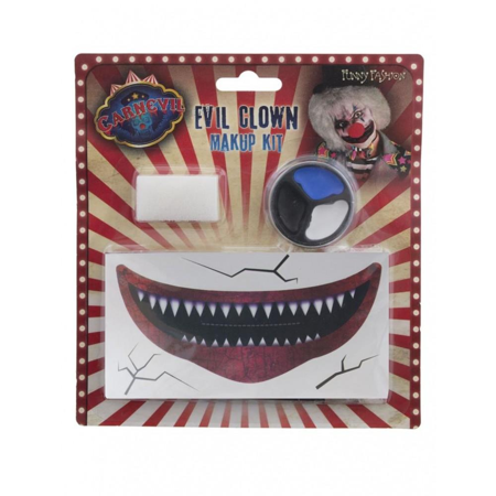 Kit maquillage clown d'horreur