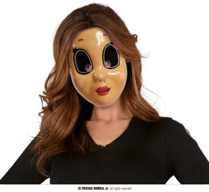 klein meisje masker pvc