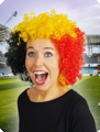 Kleine afro pruik Belgie