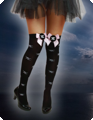 Knee socks for pirate