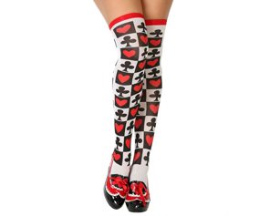 knee tights card game
