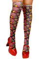 Kniepanty hippie / peace