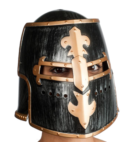 Knight helmet