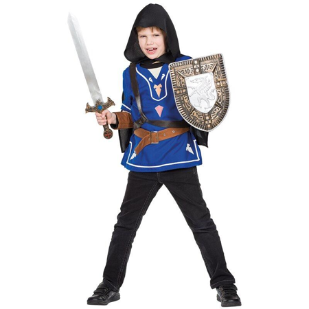knight shirt with hood and belt