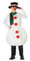 Kostuum sneeuwman jongen