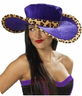 Ladies' Hat Leopard Print