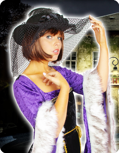 Ladies hat widow