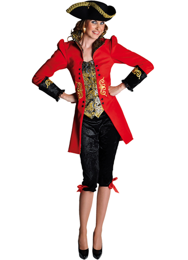 Lakei dames luxe kostuum