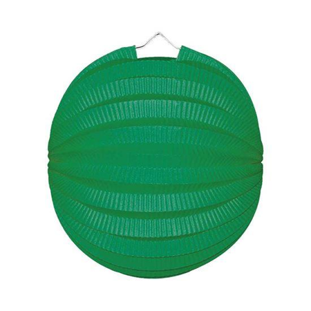Lampion groen 23cm