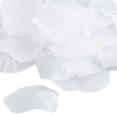 Lanceur de confettis pétales blancs
