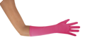 lange fuchsia handschoenen 40 cm