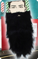 Lange zwarte baard Gerard